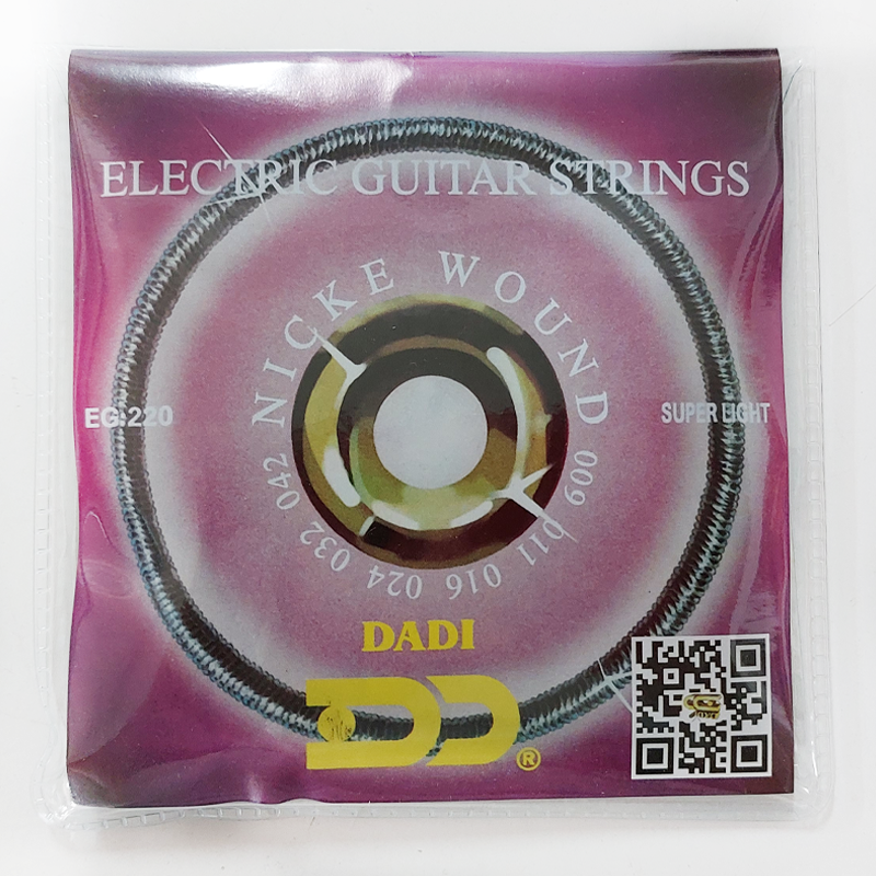Dadi Electric Guitar String Set – Gauge 009 Light Strings by Dadi