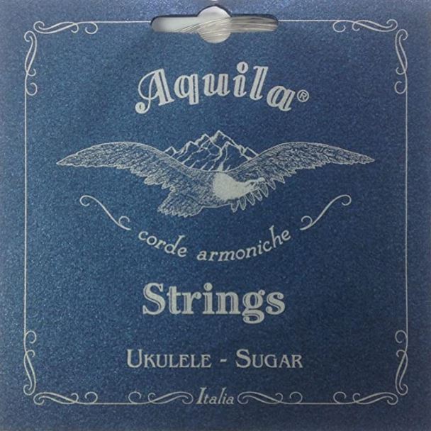 Aquila Ukulele Soprano Sugar Strings – clear - bright sound (150U)
