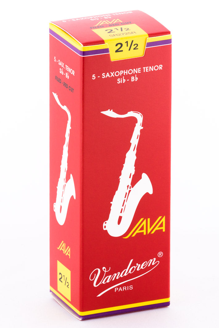Vandoren Reed Tenor JAVA Red Cut 2.5 — image 1