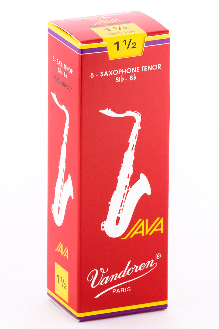 Vandoren Reed Tenor JAVA Red Cut 1.5 — image 1