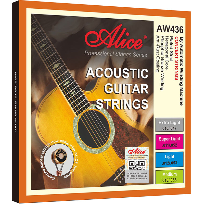 Alice Acoustic Strings Super Light by Alice