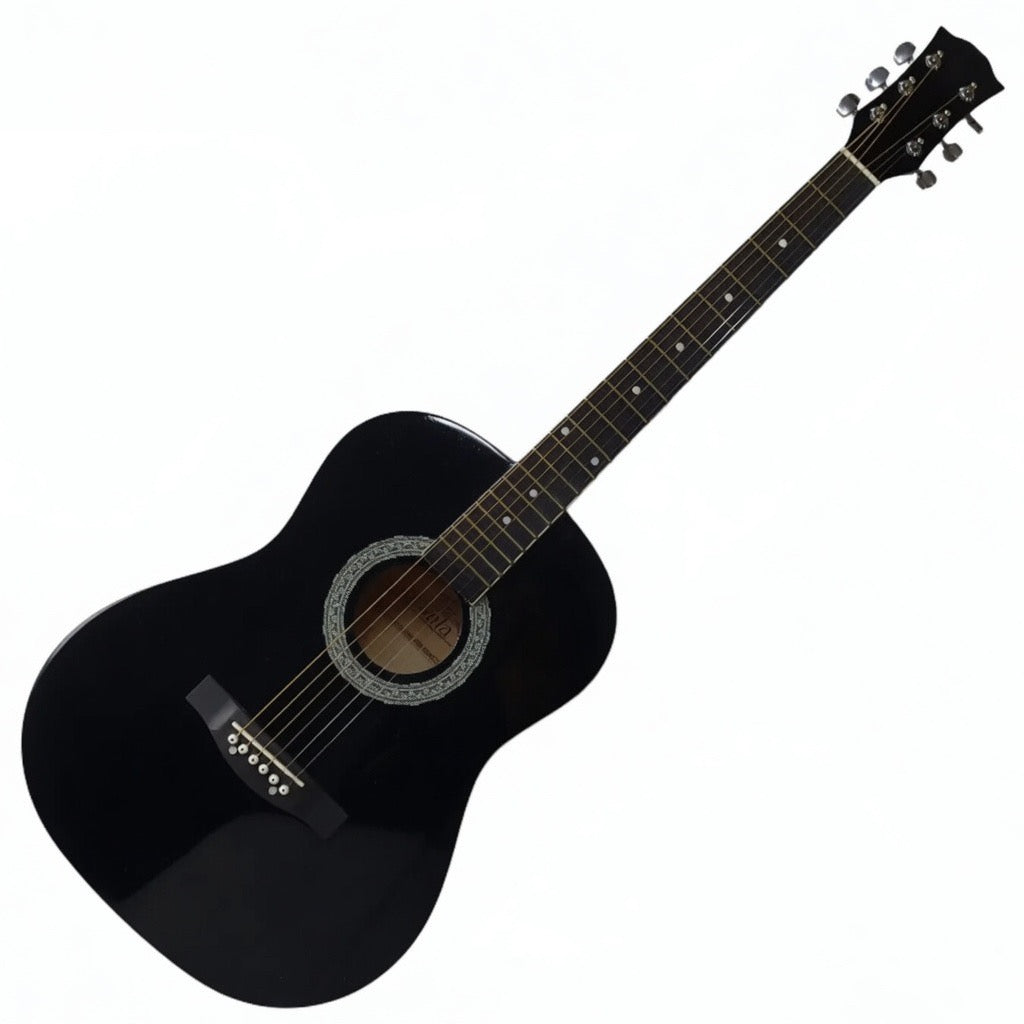 Sonata 38" Steel String Acoustic Guitar – Black
