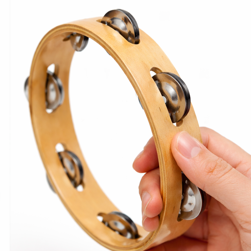 Halifax 6-Inch Headless Tambourine – Handheld Percussion