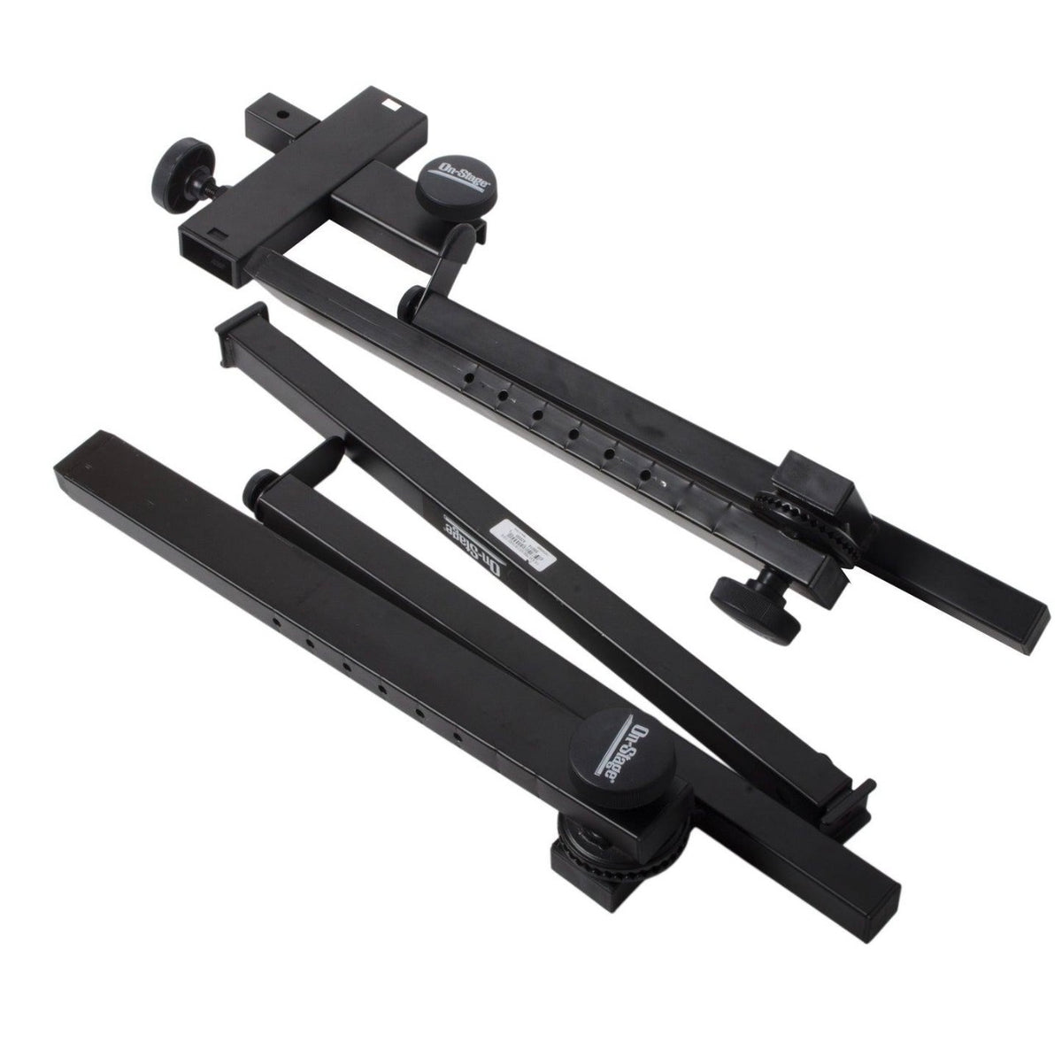 On-Stage KS7350 Folding Z-Style Keyboard Stand – 2nd Tier Only - Heavy Duty Adjustable Stand