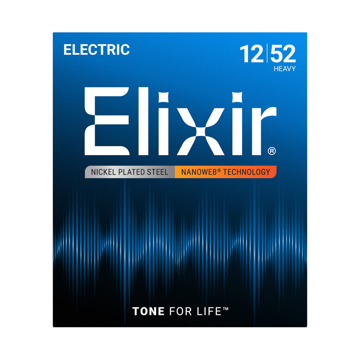 Elixir NANOWEB Nickel Plated Steel Coated Electric Guitar Strings 012-052