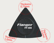 Flanger 3 – way Pick – – 3 corners/3 different thicknesses