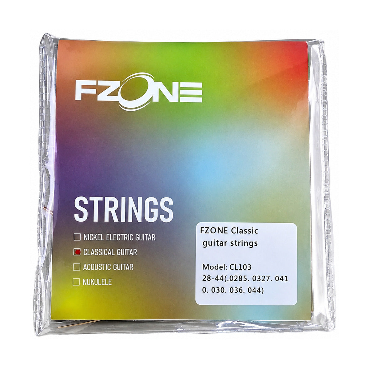FZone Classical Guitar String Set 28-44