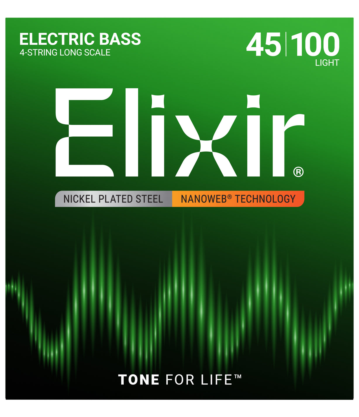 Official Elixir — Elixir Strings - Bass Nano 4 String 045-100