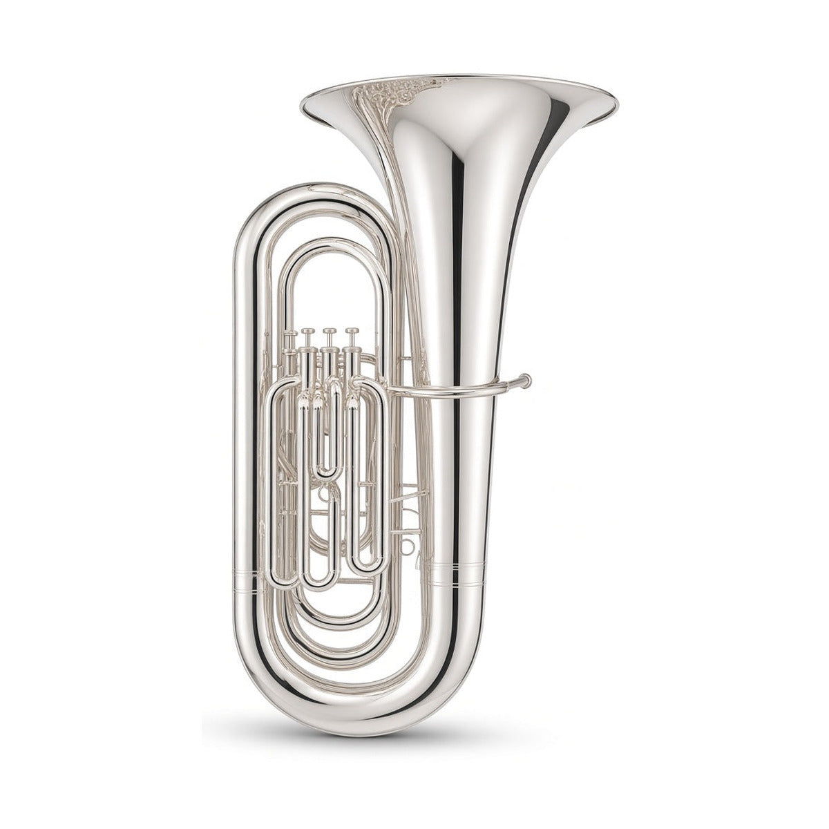 Jinyin 4 BBb Piston Tuba Gold Silver Plated