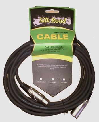 Silkroad Microphone Cable – 5M – XLR – XLR