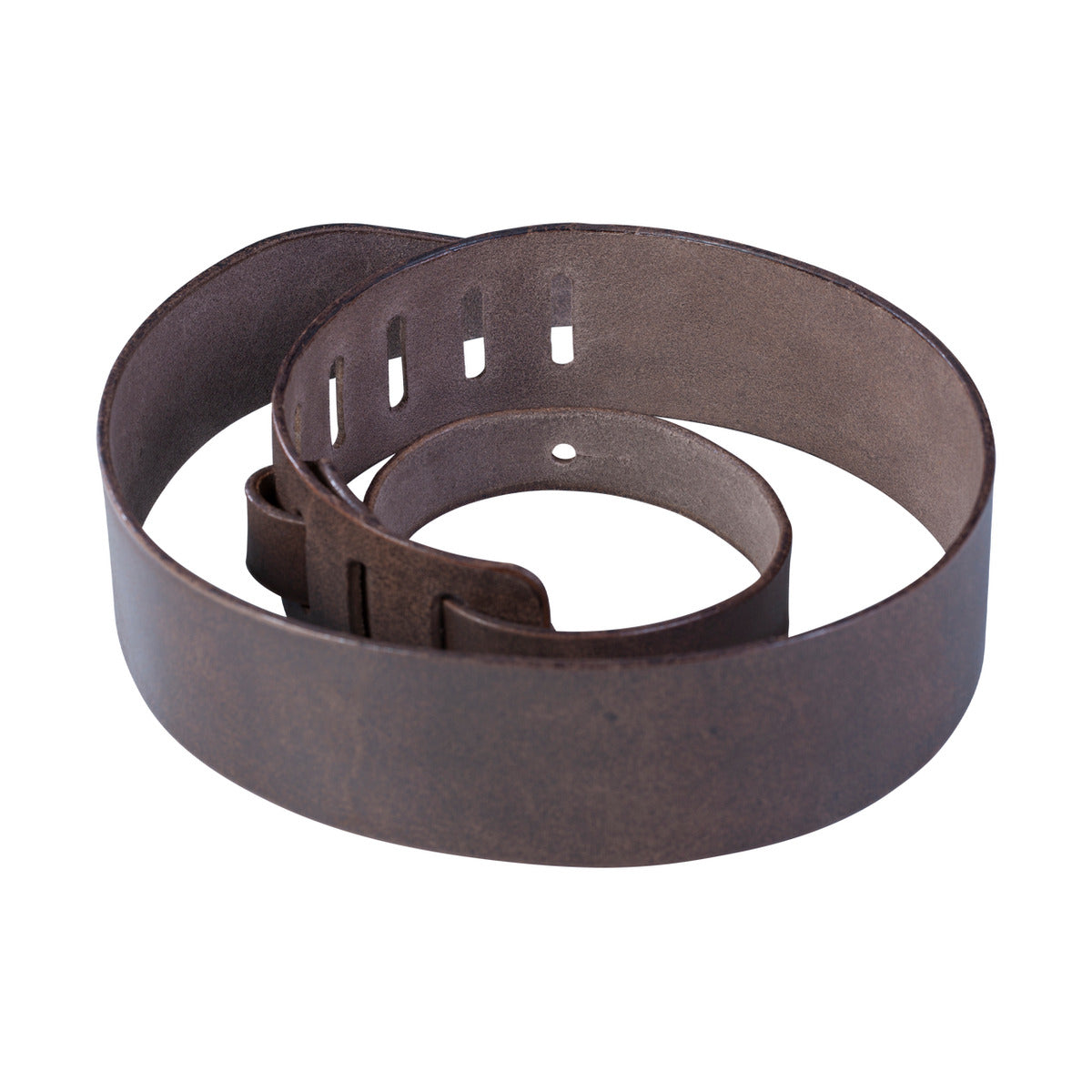 Levy's Strap - 2.5" Distressed Leather Dark Brown