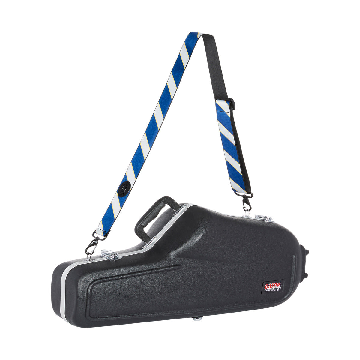 Levy's 2" MCS Polyester Spirit Case Strap in Blue/grey