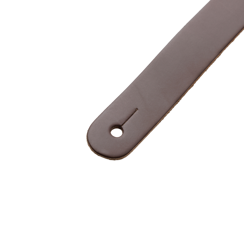 Levy's 3.5" M4 Leather Guitar Strap in Brown