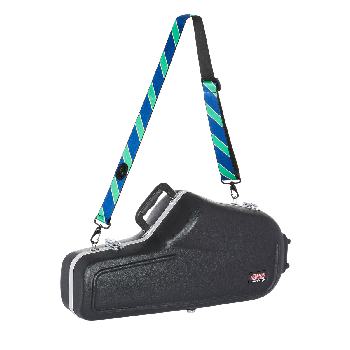 Levy's 2" MCS Polyester Spirit Case Strap in Navy/green