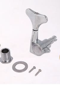 Holmer Machine Heads for Electric Bass Guitar-Chrome 3+2 (MHB 02-CR 3+2)
