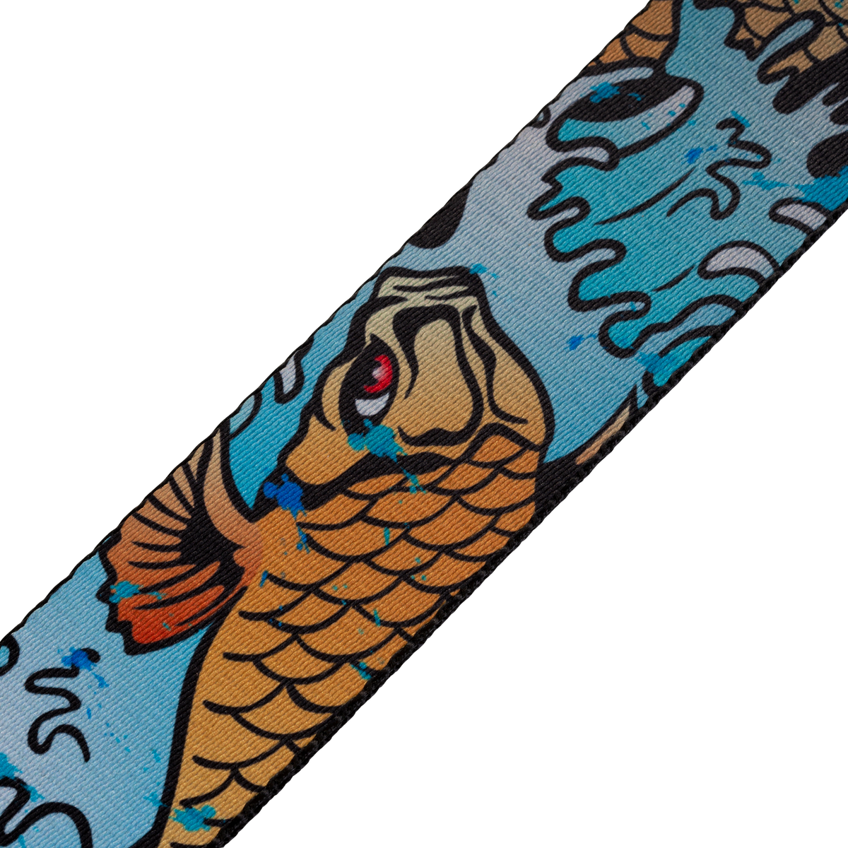 Levy's Strap - 2" Poly Guitar Subliminal Print