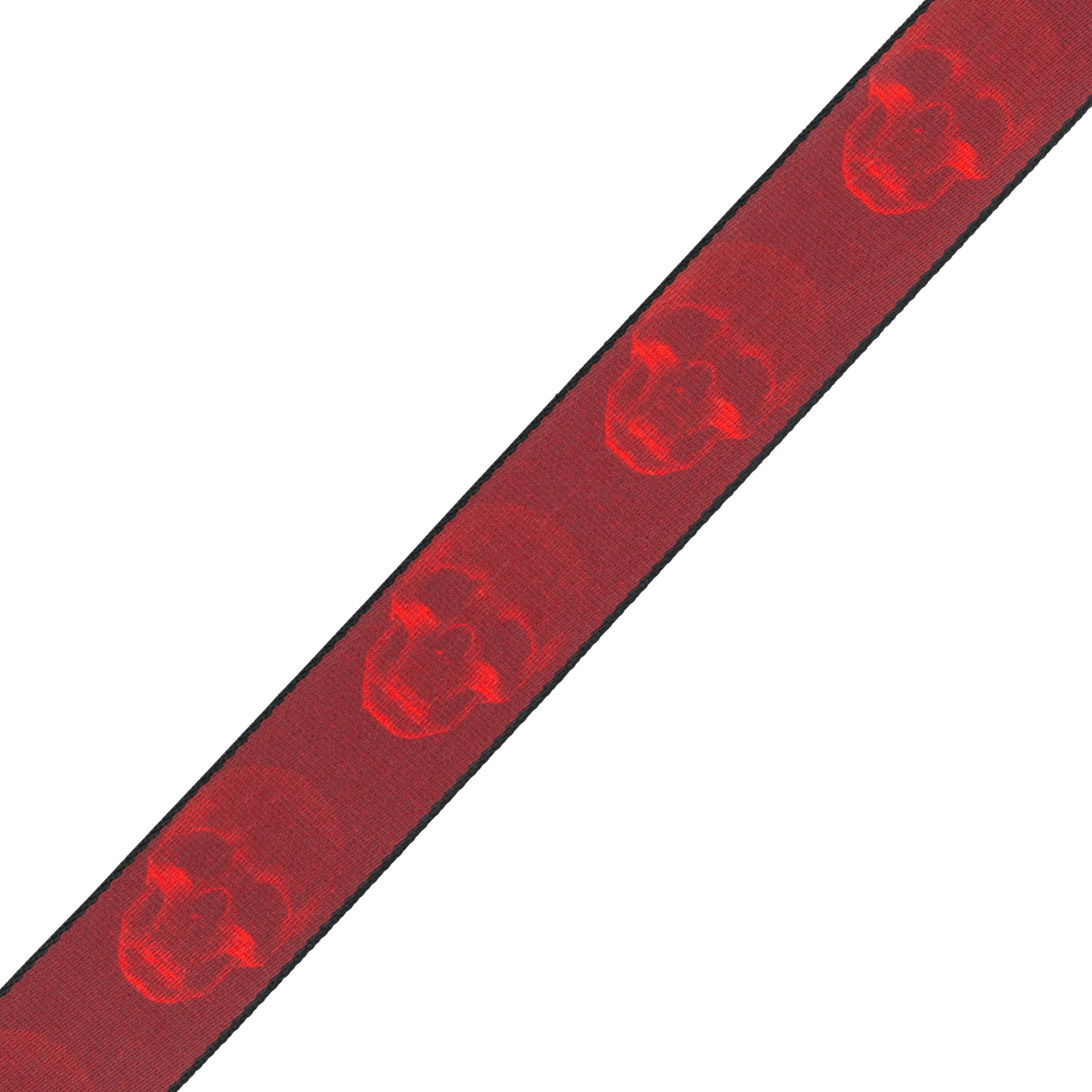 Levy's 2" Poly Guitar Strap Red Bull