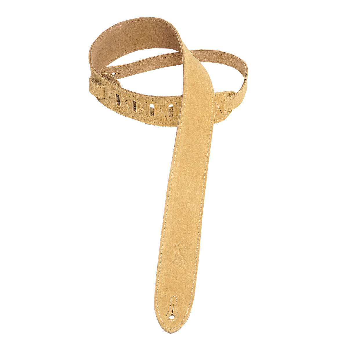 Levy's 2" Suede Guitar Strap Tan