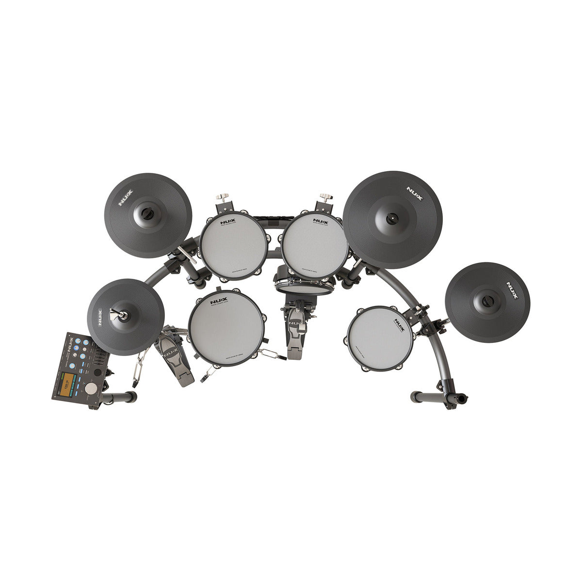 NUX DM-8 Digital Drum Kit – Flagship Electronic Drum Set
