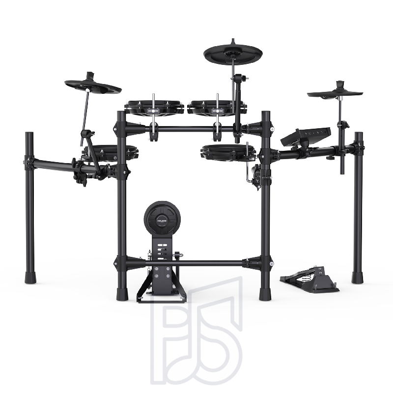 NUX DM-210 Electronic Drum Kit – All Mesh Head Digital Drum Set