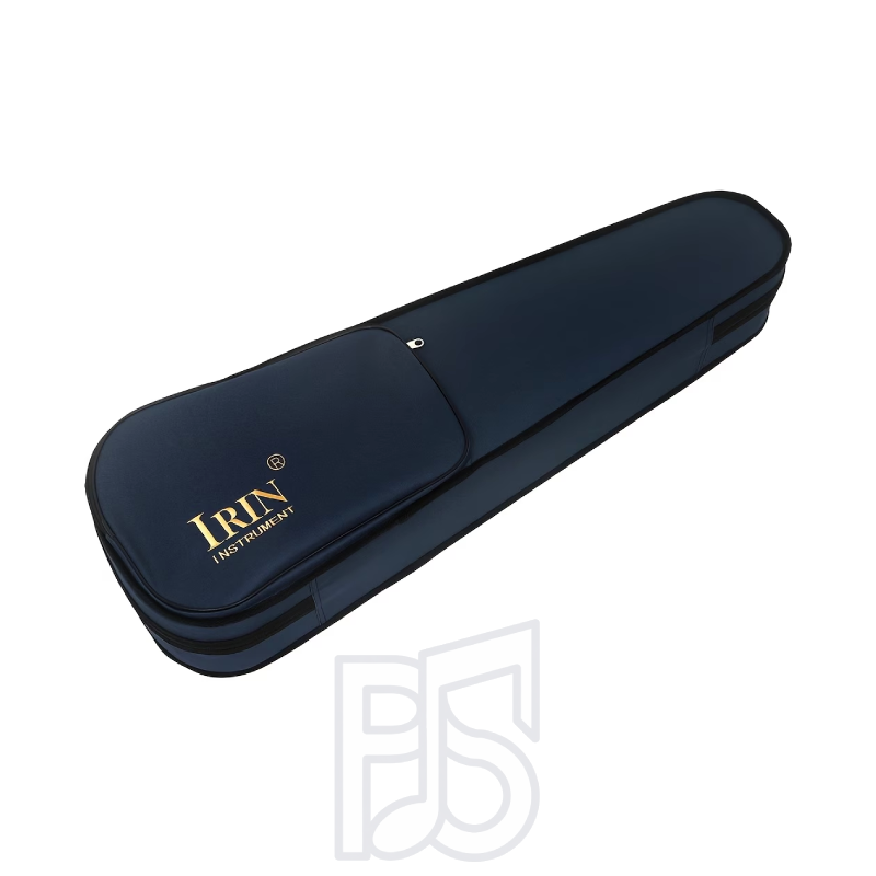 PSM IRIN Premium Violin Triangle Case Blue Lightweight Oxford Cloth with Hygrometer