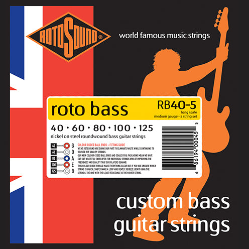 Official Rotosound RB40-5 product image