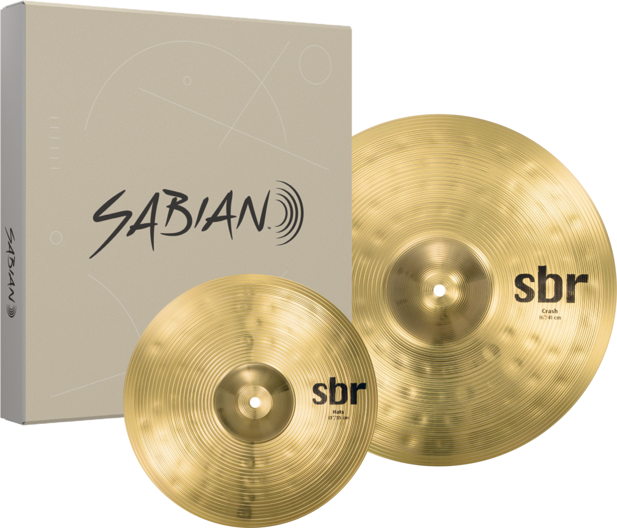 Sabian Cymbal Pack - Sbr First Pack 13" Hats 16" Crash