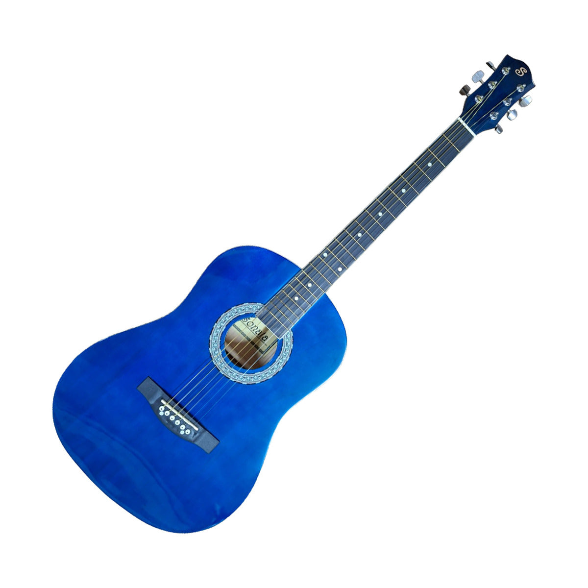 Sonata 38" Steel String Acoustic Guitar – Blue