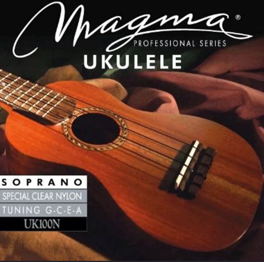 Magma Soprano Ukulele Strings – Clear Nylon