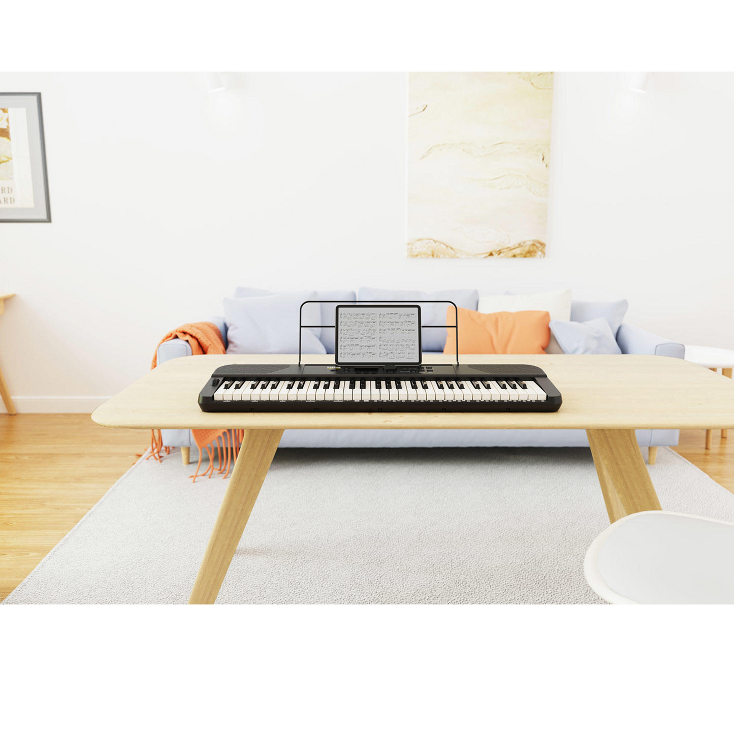 NUX NEK100 61-Key Portable Keyboard – Digital Piano with Speakers