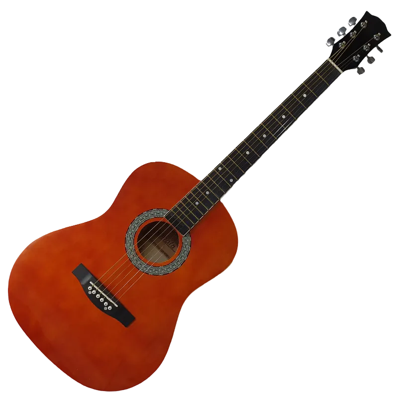 Sonata 38 Inch Steel Str Guitar Black by Sonata