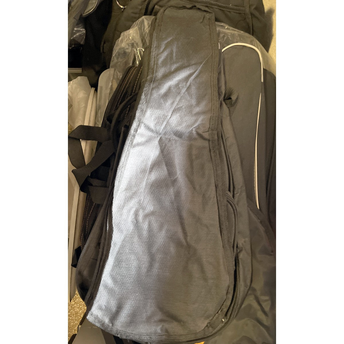 Unpadded black soprano ukulele gig bag