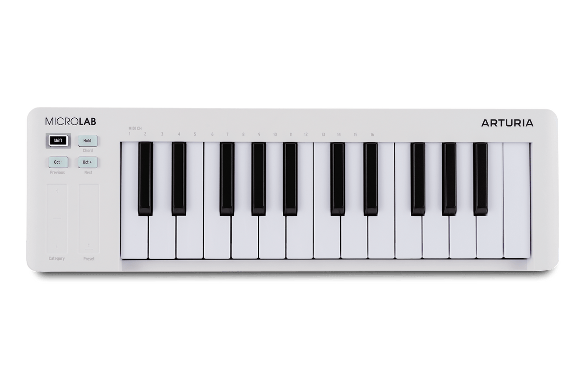 Arturia MicroLab 3 White — image 1