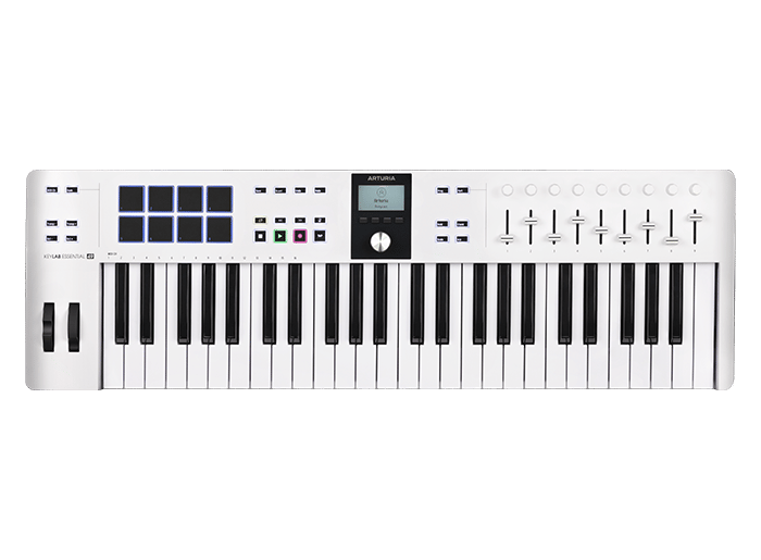Arturia KeyLab Essential 49 MK3 White — image 1