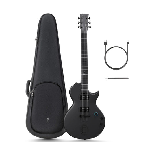Enya NOVA GO SONIC BLACK Carbon Fibre Travel Guitar