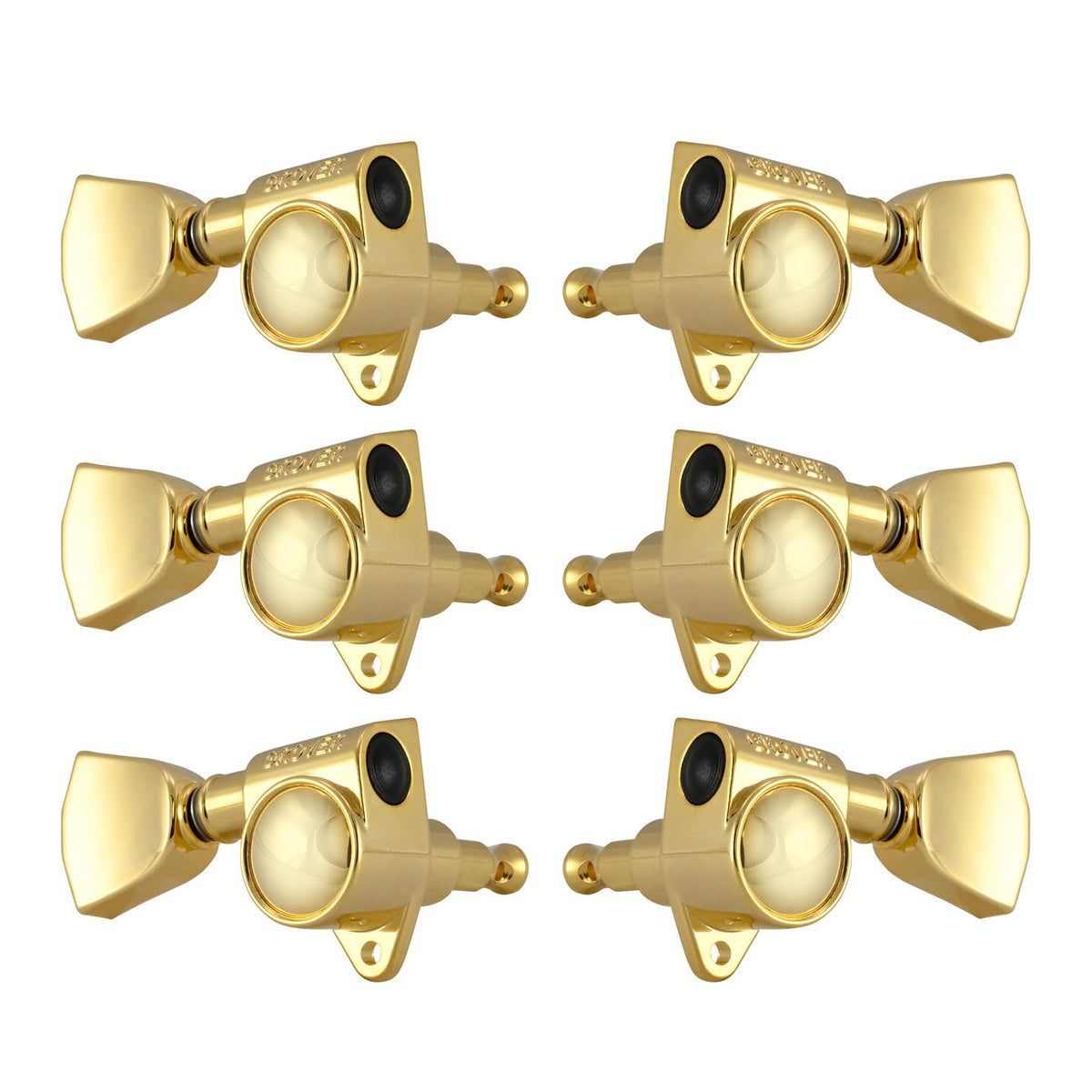 Grover Original Rotomatics Machine Heads – Gold – 14:1 Gear Ratio (102GK)