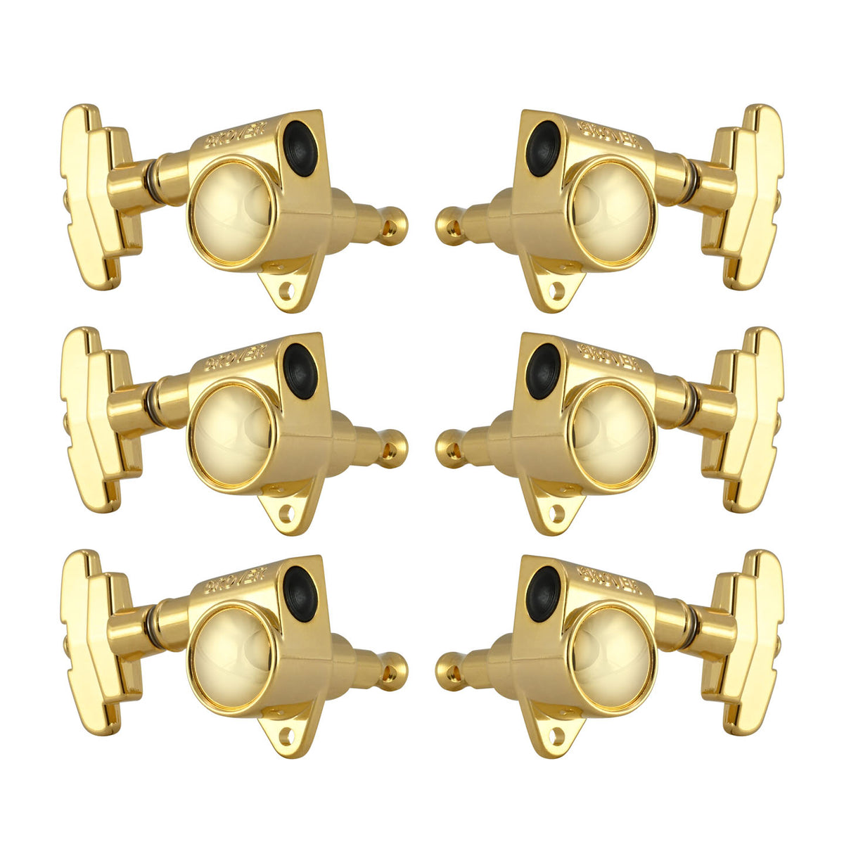 Grover Super Rotomatics Machine Heads – Gold – 14:1 Gear Ratio (109G)