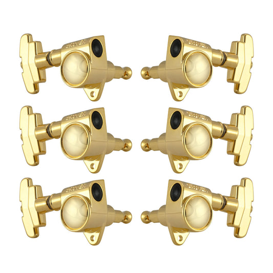 Grover Super Rotomatics Machine Heads – Gold – 14:1 Gear Ratio (109G)