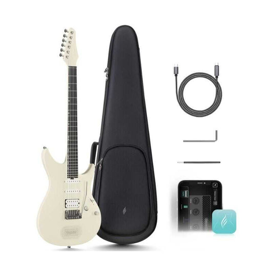 Enya INSPIRE IVORY Carbon Fibre Smart Electric Guitar