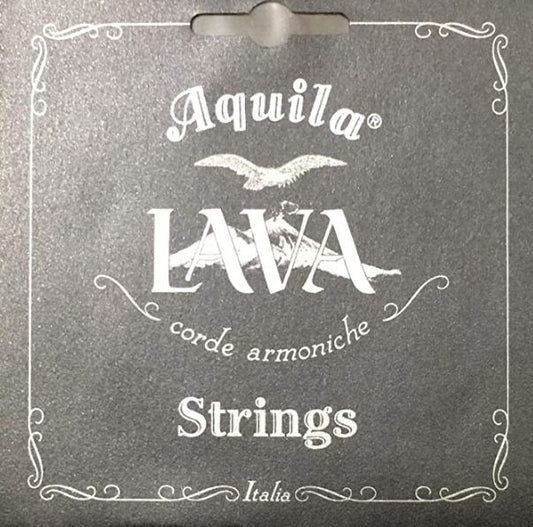 Aquila LAVA Ukulele Concert Strings – black nylon (112U)
