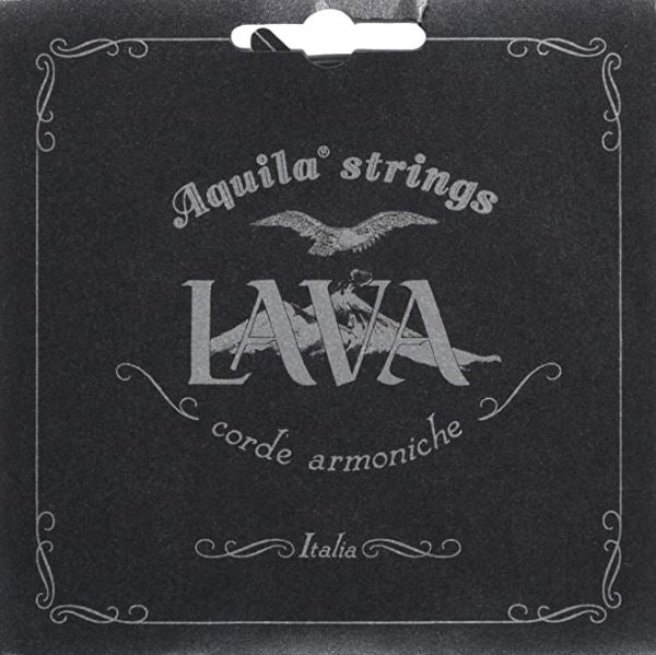 Aquila LAVA Ukulele Tenor Strings – black nylon (114U)