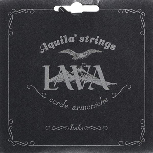 Aquila LAVA Ukulele Tenor Strings – black nylon (114U)
