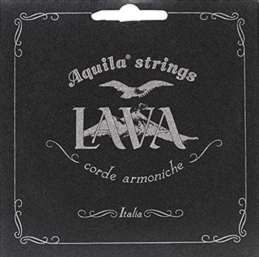 Aquila LAVA Ukulele Baritone Strings – black nylon (116U)