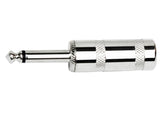 Kirlin 1/4 Inch Jumbo Mono Plug – Nickel-Plated (Each)