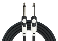 Kirlin LGI-201/BK – 3 Meter LightGear Instrument Cable – 1/4" Mono to 1/4" Mono