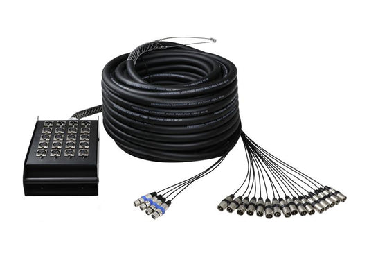 Kirlin 30M 20Ch 4Xlrf+16Xlrm Snake by Kirlin