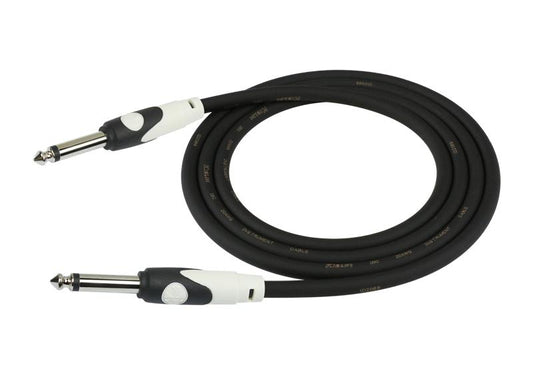 Kirlin LGI-201/BK – 3 Meter LightGear Instrument Cable – 1/4" Mono to 1/4" Mono by Kirlin