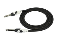 Kirlin LGI-201/BK – 3 Meter LightGear Instrument Cable – 1/4" Mono to 1/4" Mono