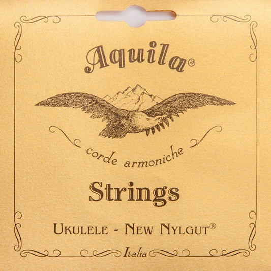 Aquila Nylgut Ukulele Tenor Strings – white nylon-Low G wound (15U)