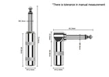 Kirlin 3M Inst Cable Jack - Angle Jack